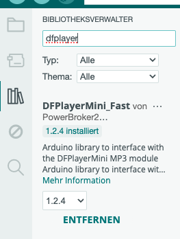 Library DFPlayerMini_Fast